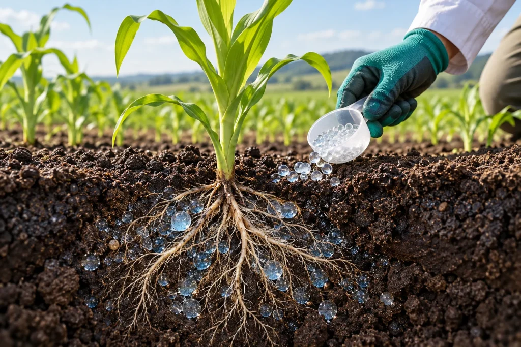 Hidrogeles agrícolas: cómo mejorar la retención de agua en el suelo | Poliquímica
