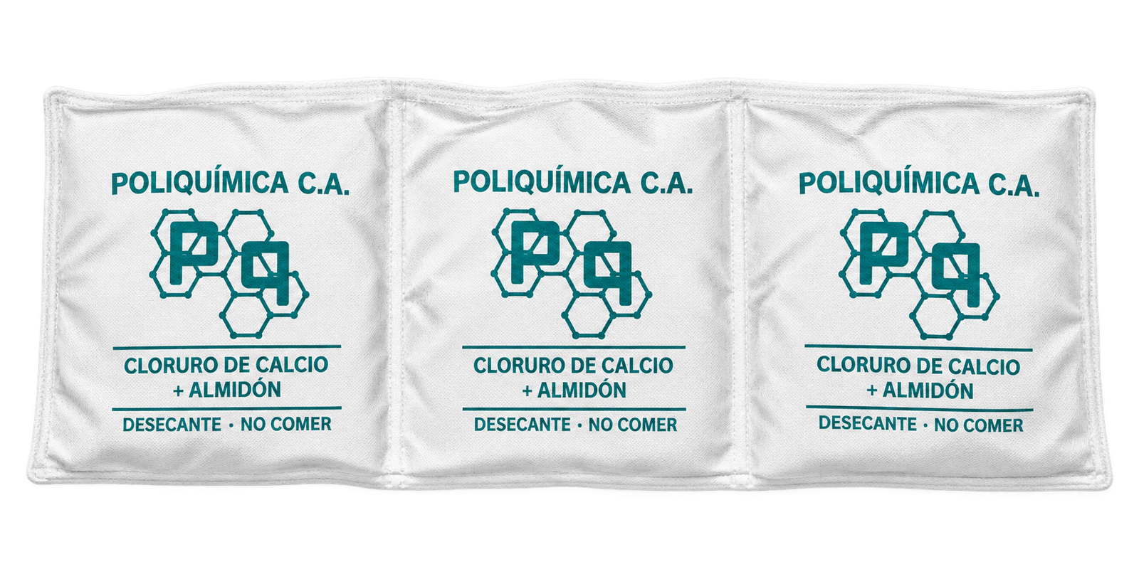 Almohadilla Poliquímica de cloruro de calcio y almidón