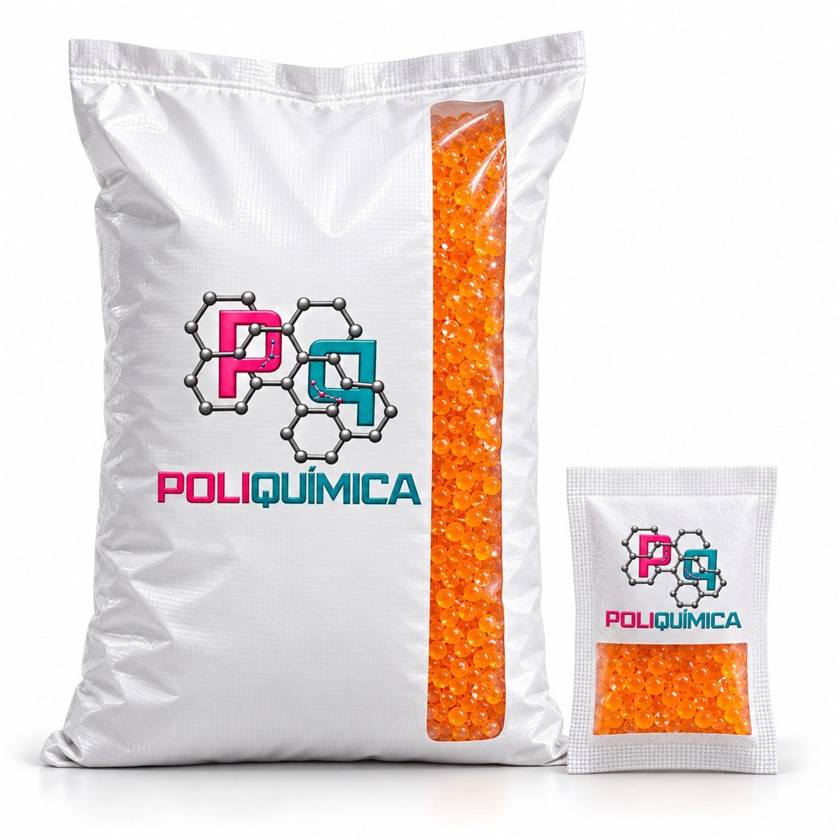 Sílica gel Poliquímica para filamentos 3D en presentaciones de bulto y sobre